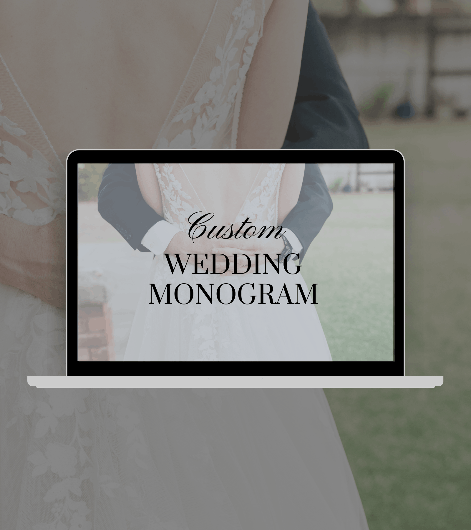 Hire wedding monogram designer