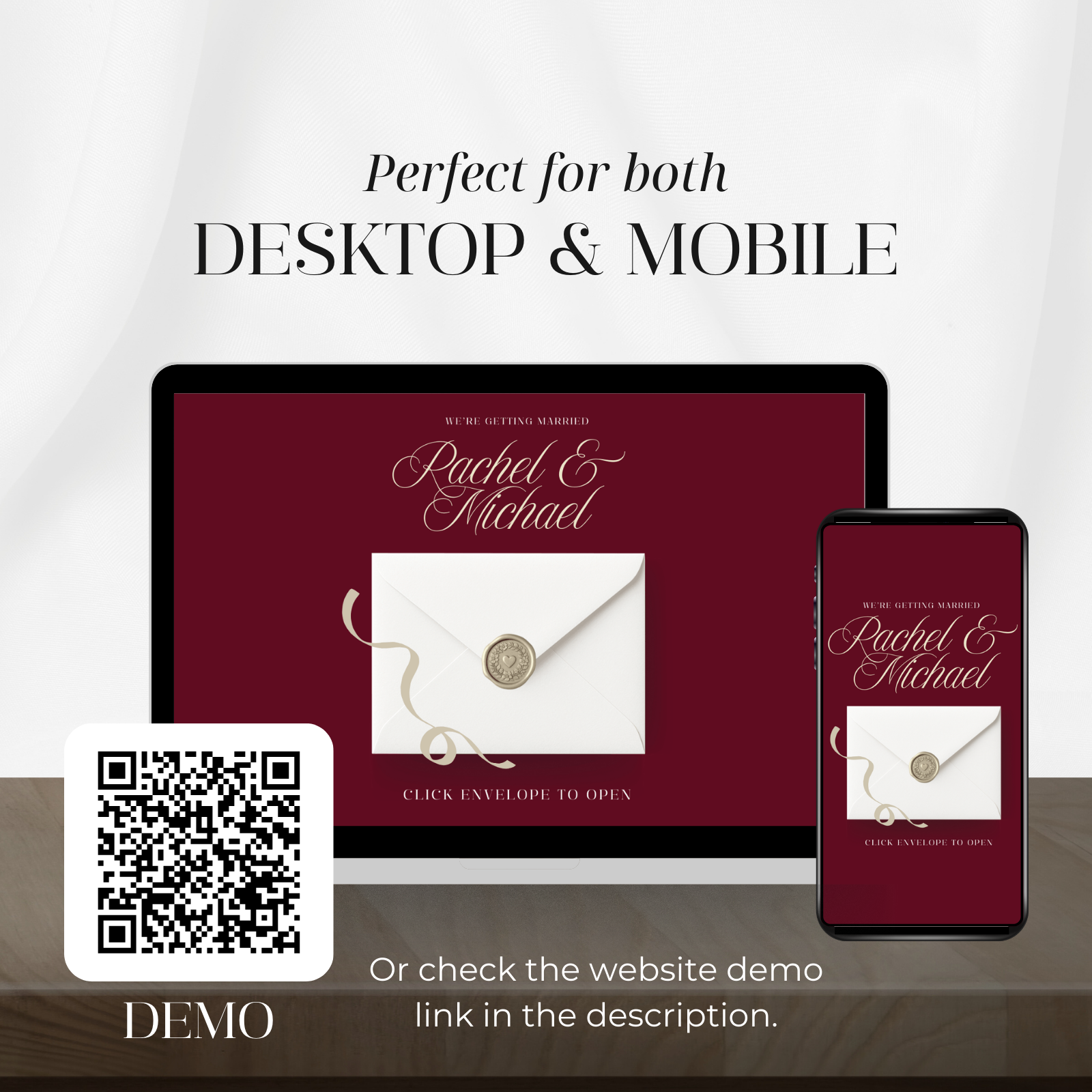 rsvp website for outdoor or garden wedding mobile friendly2