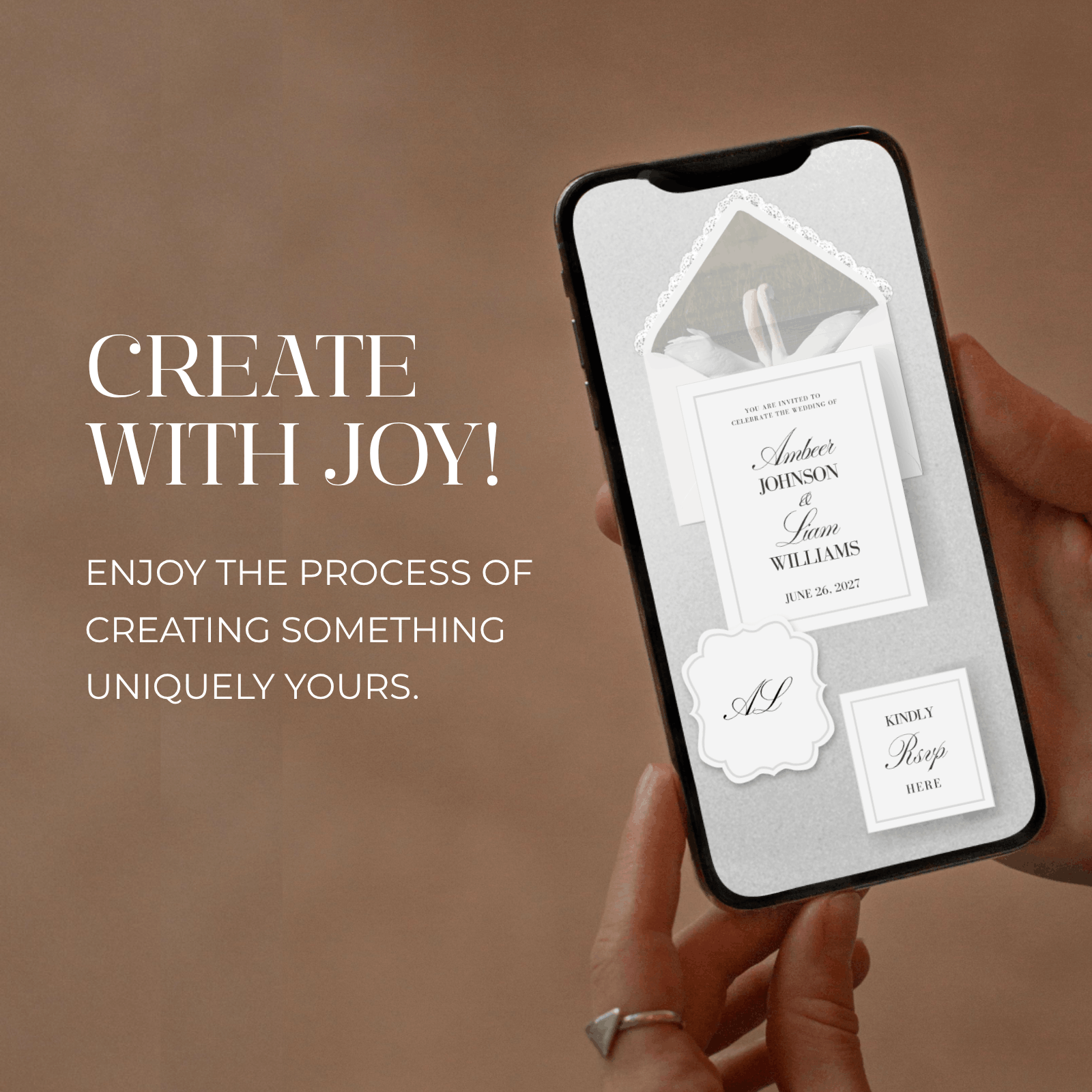 Wedding Website Envelope